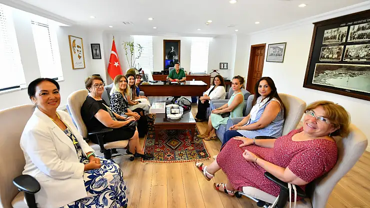 CHP Fethiye Kadın Kolları'ndan Başkan Karaca'ya Ziyaret