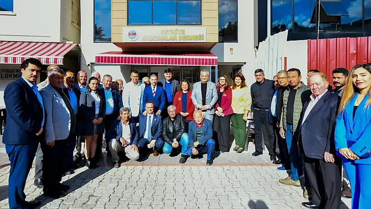 CHP'li Balcı, Fethiye Muhtarlarıyla Bir Araya Geldi