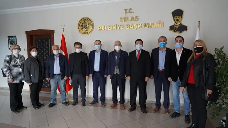 CHP'li Başkanlardan ve Milletvekillerinden Başkan Tokat'a Ziyaret