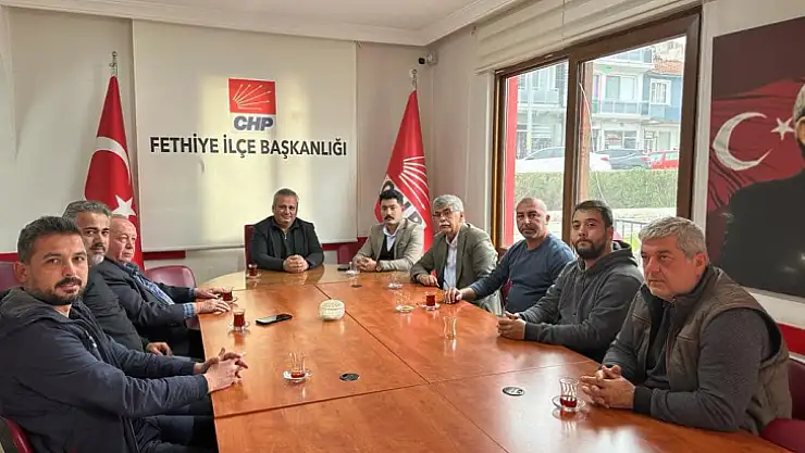 CHP SEYDİKEMER İLÇE BAŞKANLIĞI'NDAN NEZAKET ZİYARETİ 