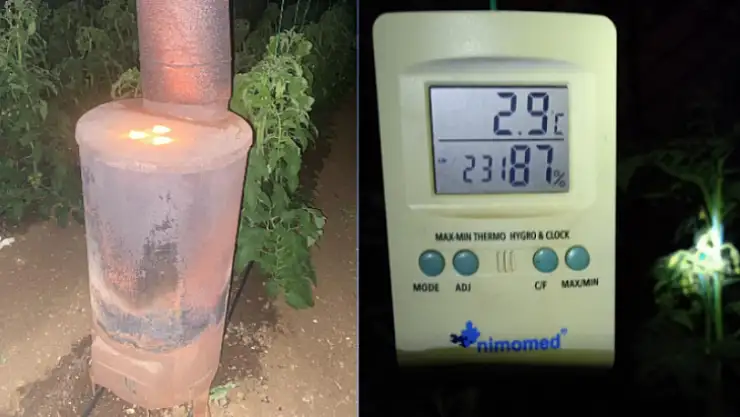 Çiftçiler, seralarda don nöbetine başladı