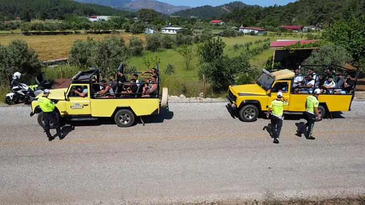 Cip Safari Araçlarına Yönelik Uygulamalar Devam Ediyor