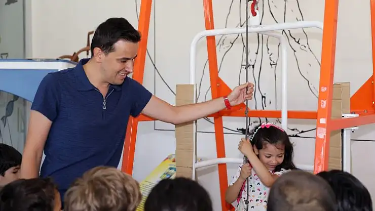 ÇOCUK BİLİM PARKI YAZ AYLARINDA DA ZİYARETÇİLERİN İLGİ ODAĞI