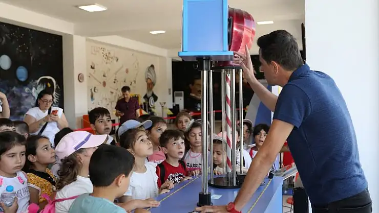 Çocuk Bilim Parkına Yoğun İlgi