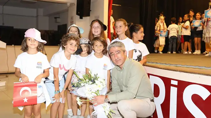 Çocukları sanatla, sporla ve bilimle buluşturdu