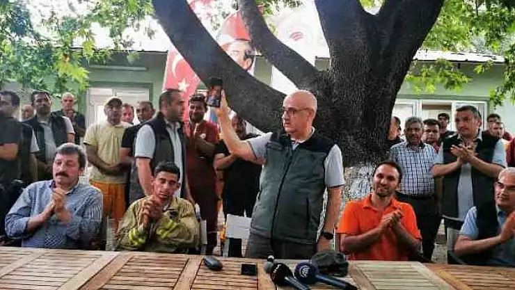 Cumhurbaşkanı Erdoğan'dan orman işçilerine teşekkür