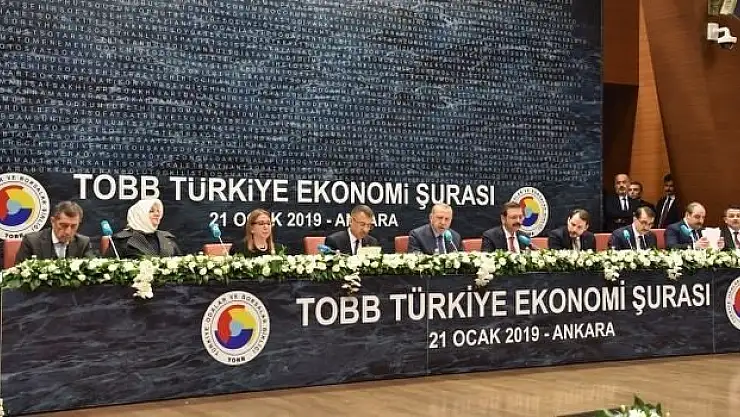 Cumhurbaşkanı Erdoğan iş dünyasını dinledi 