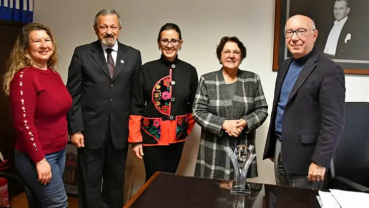 Çydd Karaca'ya Teşekkür Ziyaretinde Bulundu