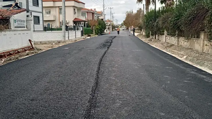 Dalaman'da Sıcak Asfalt Çalışması Tamamlandı