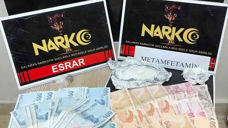 Dalaman'da uyuşturucu operasyonunda 1 kişi tutuklandı