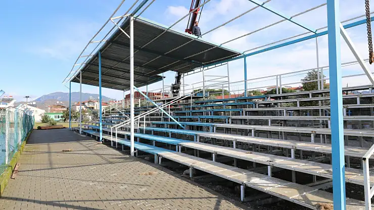 Dalaman Stadı'na yeni tribün