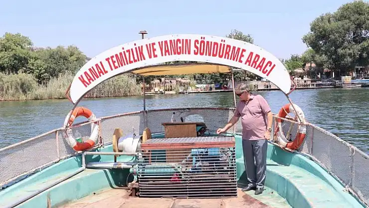 Dalyan Kanallarını Feribot İtfaiye koruyacak