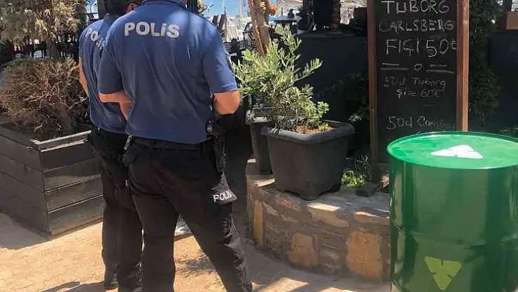 Datça'da kaçak içki denetimi