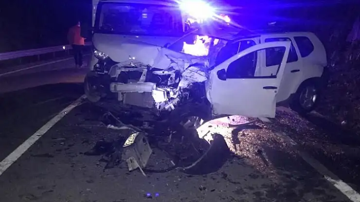 DATÇA'DA TRAFİK KAZASI: 2 YARALI