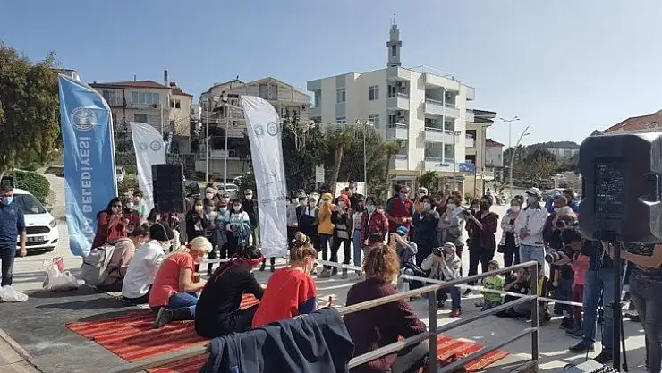 Datçalılar 'Badem Çiçeği Festivali' kapsamında birbirleri ile yarıştı