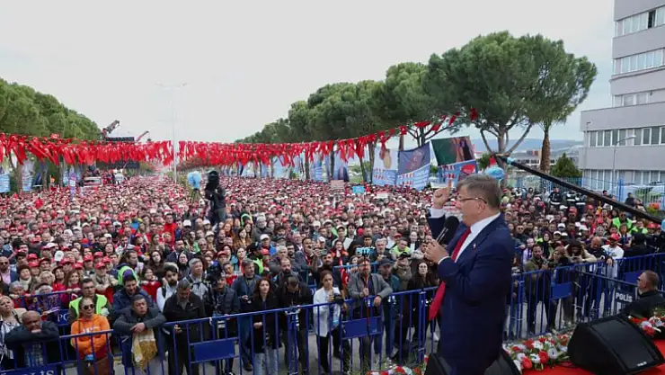 Davutoğlu '15 Mayıs sabahı yasaklar gidecek özgürlükler gelecek'