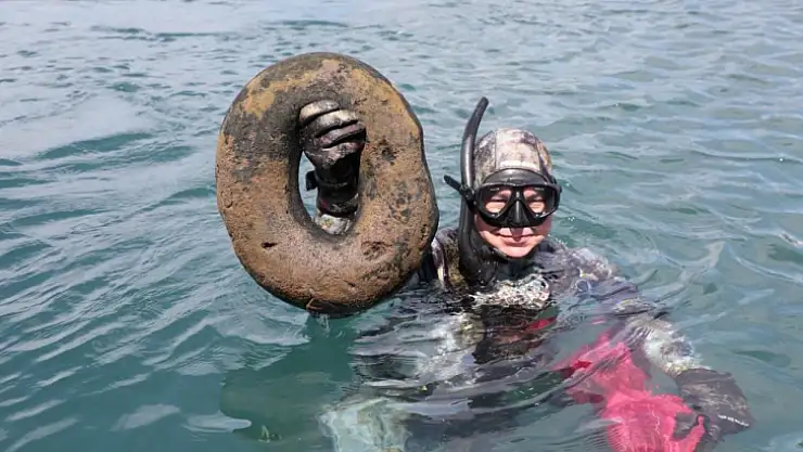Deniz Dibi Temizliği'nin dördüncü etabı yapıldı