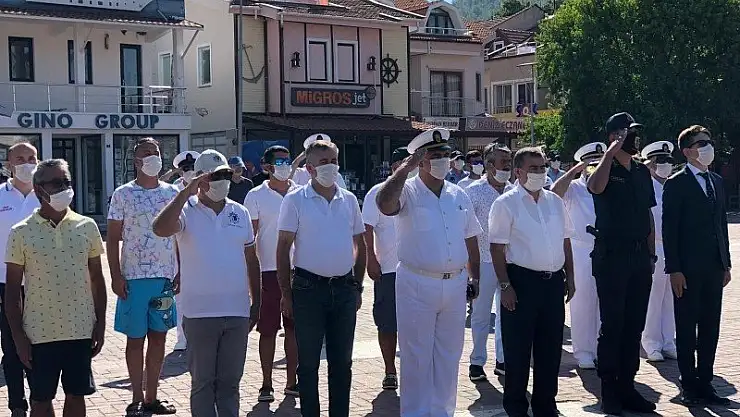 Denizcilik ve Kabotaj Bayramı Göcek'te de kutlandı
