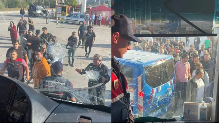 Denizlispor taraftar otobüsüne tüfekli saldırı