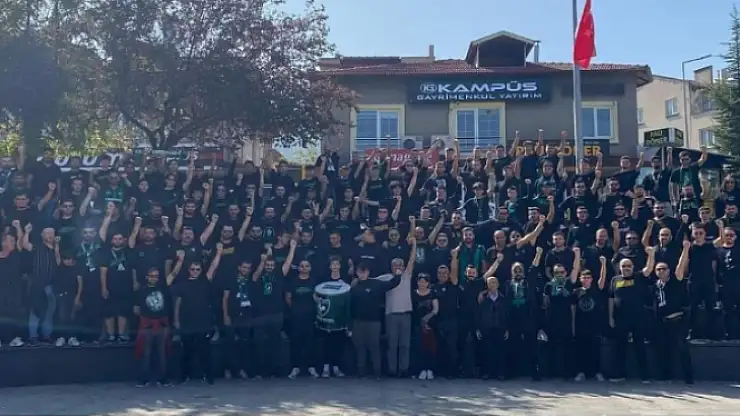 Denizlispor taraftarları Fethiye'ye ulaştı