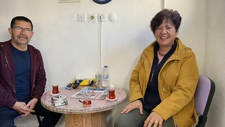 DEVA PARTİSİ, FETHİYE'DE ESNAF ZİYARETLERİNİ SÜRDÜRÜYOR