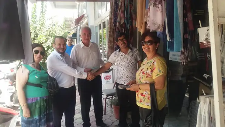 DEVA PARTİSİ MUĞLA İL VE İLÇE TEŞKİLATI DALAMAN'DA ÇARŞI PAZAR VATANDAŞLA BULUŞTU