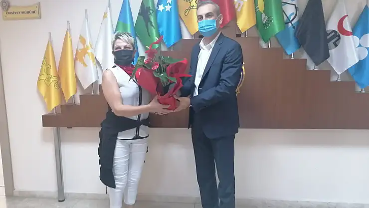 Deva Partisi'nden İlçe Emniyet Müdürü'ne ziyaret