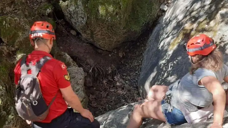 Doğa yürüyüşünde kaybolan kadın JAK tarafından bulundu