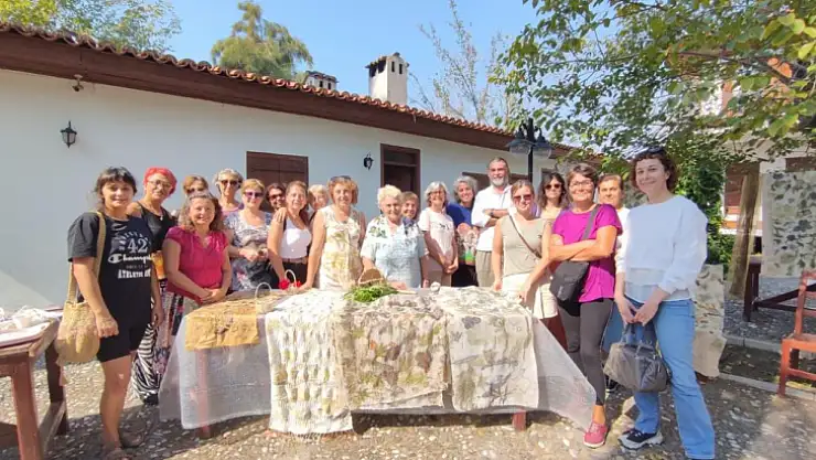 Doğal baskı tekniği tanıtıldı