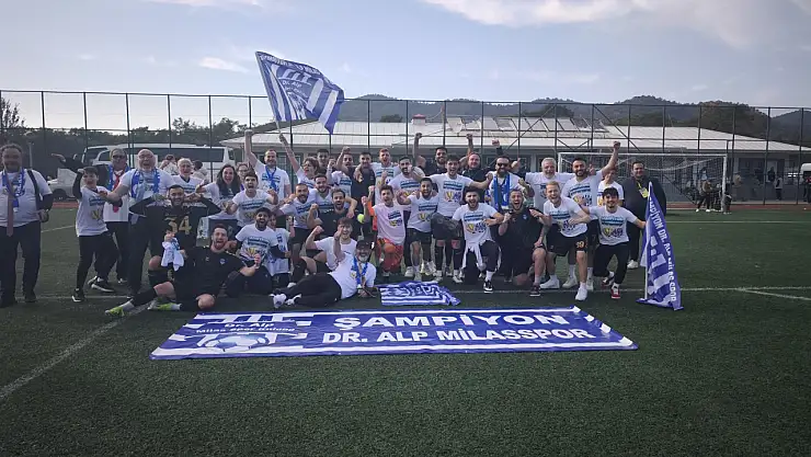 Dr. Alp Milasspor şampiyon!