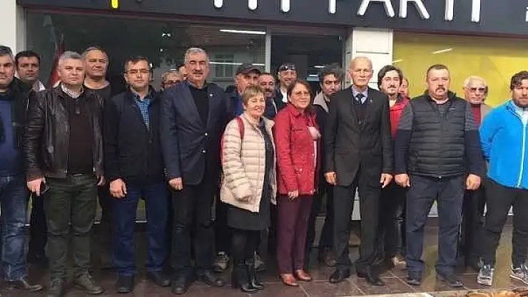 DTO BAŞKANI ARIKAN İYİ PARTİ'YE ZİYARETTE BULUNDU
