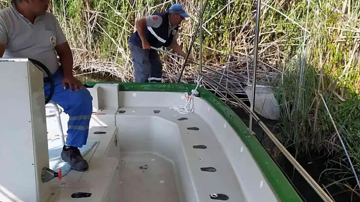 Dünyaca ünlü Dalyan kanalında temizlik