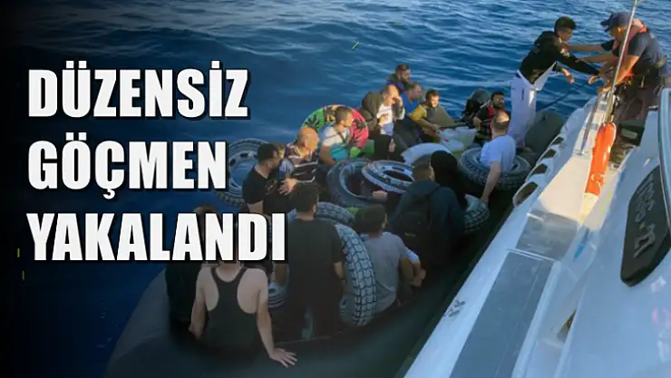 Düzensiz göçmen kurtarıldı