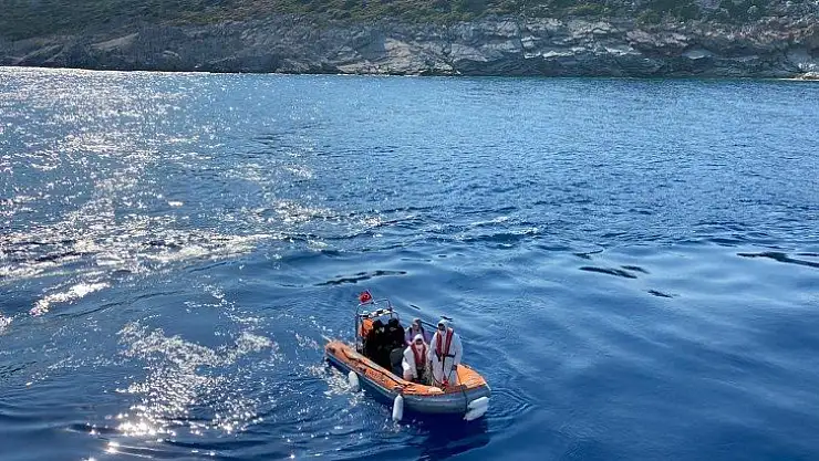 Düzensiz göçmenleri bırakıp gittiler