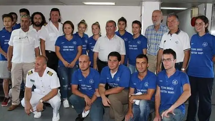 EĞİTİM GEMİSİ  FETHİYE'DE - 'GELECEĞİN DENİZCİLERİ  YETİŞİYOR…'