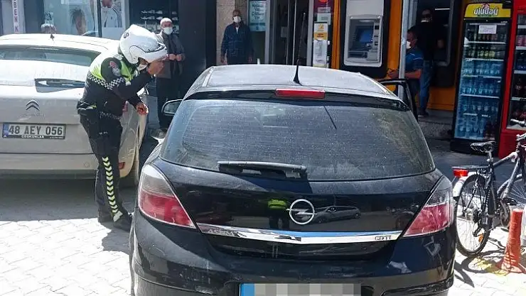 Engelli park yerlerini kullananlara cezai işlem uygulandı 