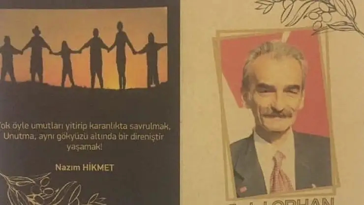 Erdal Orhan için hatıra ormanı
