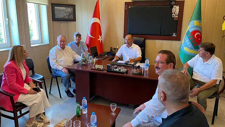 EROL'DAN ZİRAAT ODASINA ZİYARET