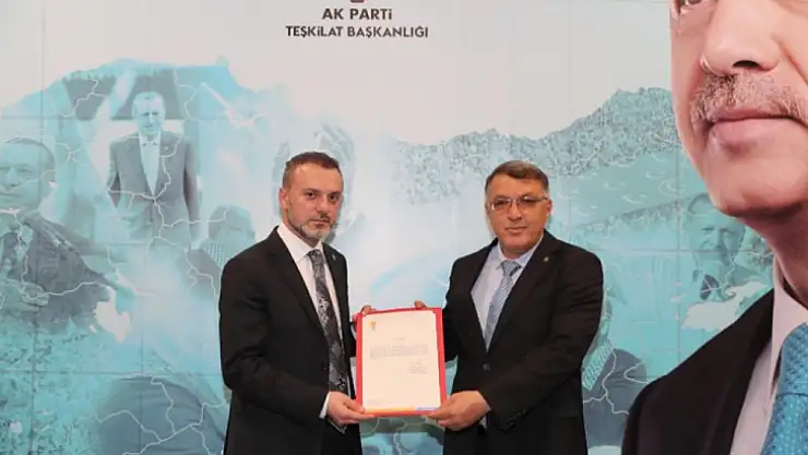 ERSÖZ GÜLER, AK PARTİ YATAĞAN İLÇE BAŞKANI OLDU