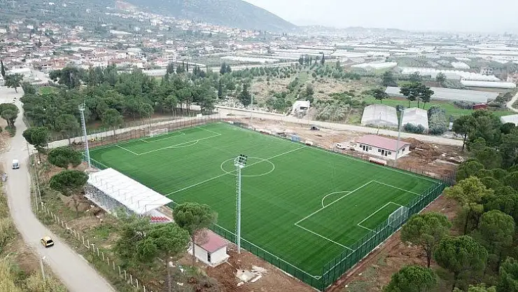 Esenköy Futbol Sahası geçici kabulü yapıldı 