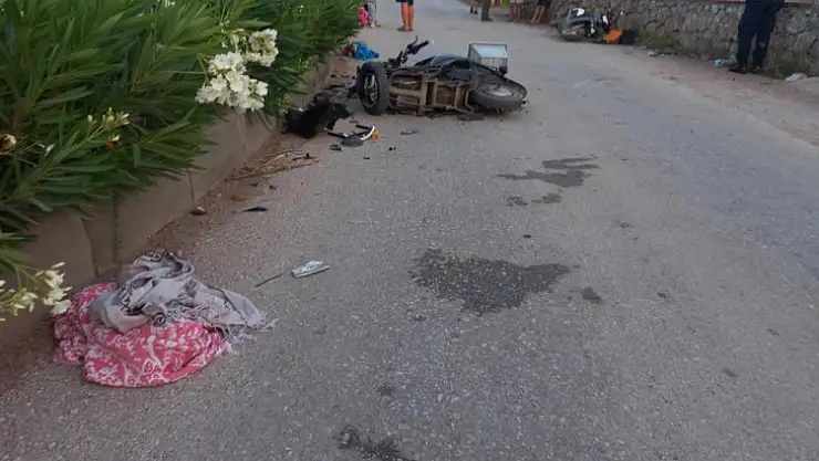 Feci motor kazası: 1 ölü