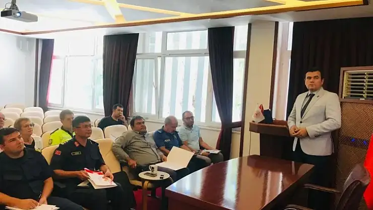 FESTİVAL ÖNCESİ GÜVENLİK TOPLANTISI YAPILDI