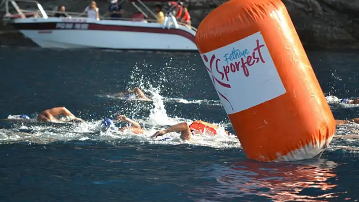 Fethiye Açık Su Yüzme Yarışı sona erdi