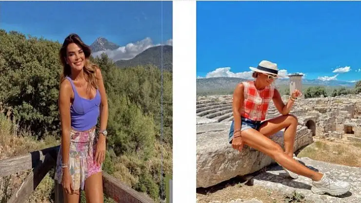 Fethiye aşığı, sunucu Özlem Yıldız Fethiye'de