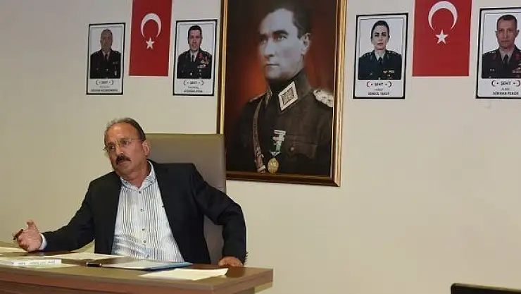 Fethiye Belediye Meclisi Şehitlerimizi Andı...