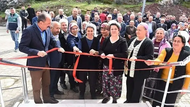 Fethiye Belediyesi, Çenger Sosyal Tesisi'ni hizmete açtı.