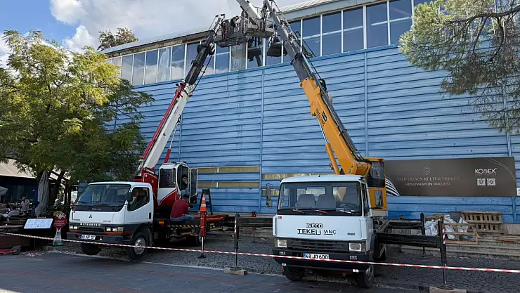 Fethiye Belediyesi'nden Özer Olgun Kültür Merkezi'ne kapsamlı yenileme