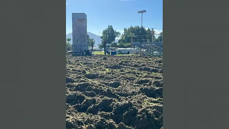 Fethiye Çalış Plaj Sporları Tesisi'nde Yenileme Çalışmaları Başladı