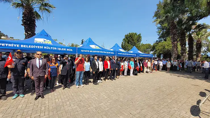 Fethiye'de 19 Mayıs Töreni 'Gençlik Ata'nın İzinde'
