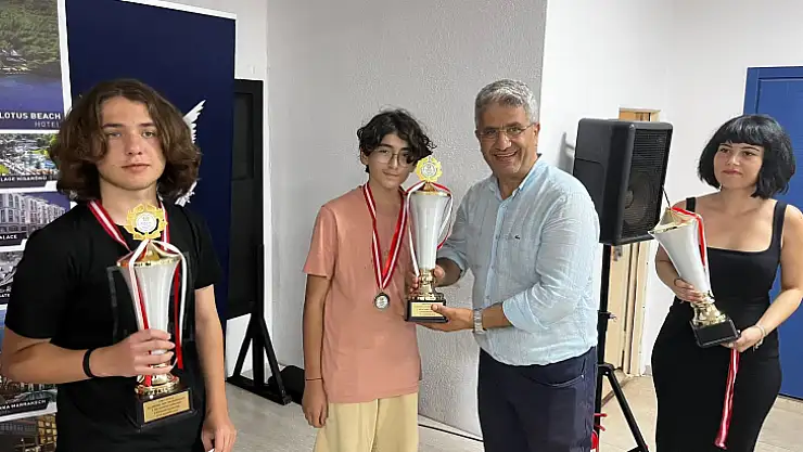 Fethiye'de 2. Hacı Faik Torunoğulları Satranç Turnuvası Sona Erdi